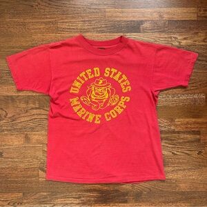 Vintage USMC Bulldog Butt Double-Sided Tee